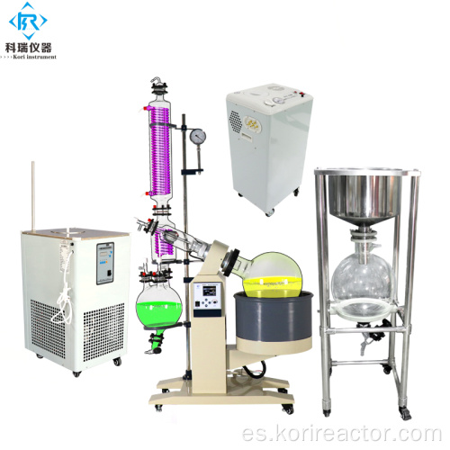 Evaporador rotatorio químico de laboratorio KRE6020 20l